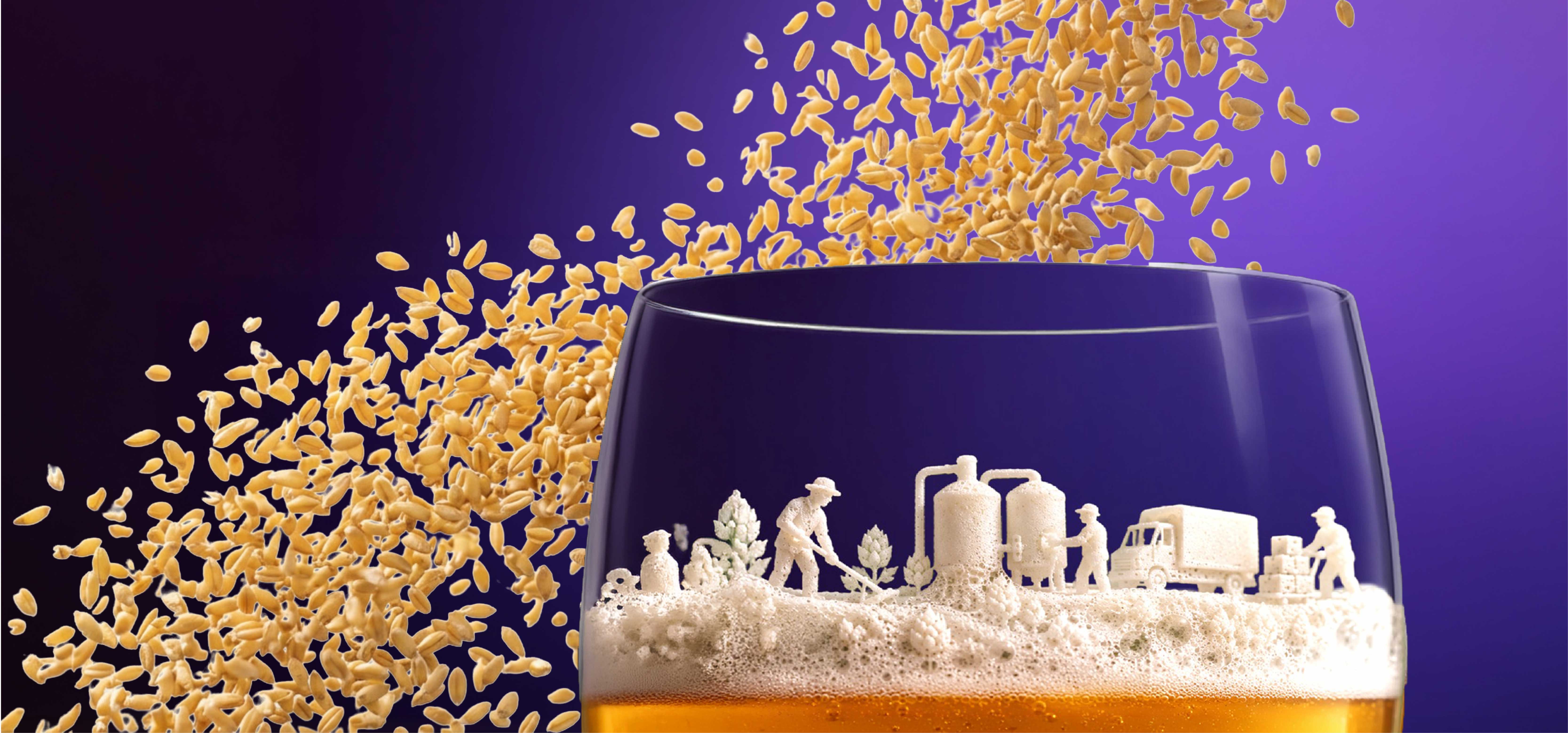 From Grain to Glass